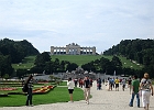 Wien, im Schlossgarten von Schloss Belvedere
